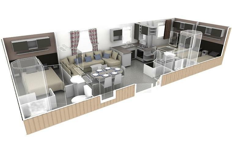 Mobile Home Luxe - La Palmyre Exterior foto